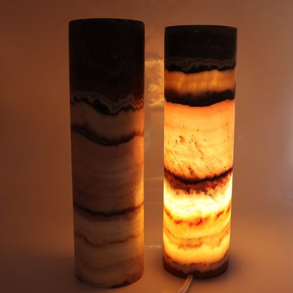 Onyx Lamps Set of 2 - Expert Wholesale and Supplier of Wholesale Crystals & Bulk Gemstones, ["Lamps","Mexico","onyx"]