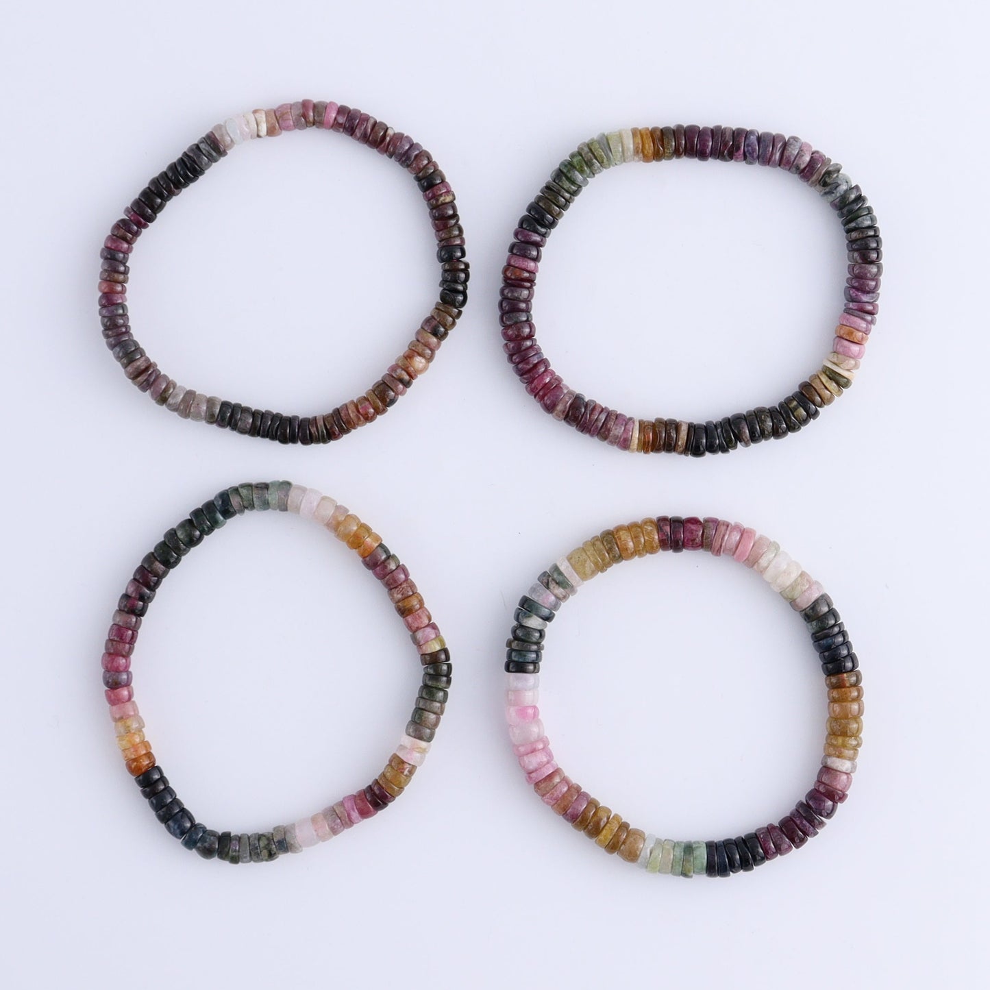 One Tourmaline Mix Bracelet - Expert Wholesale and Supplier of Wholesale Crystals & Bulk Gemstones, ["Bracelet","bracelets","Tourmaline"]
