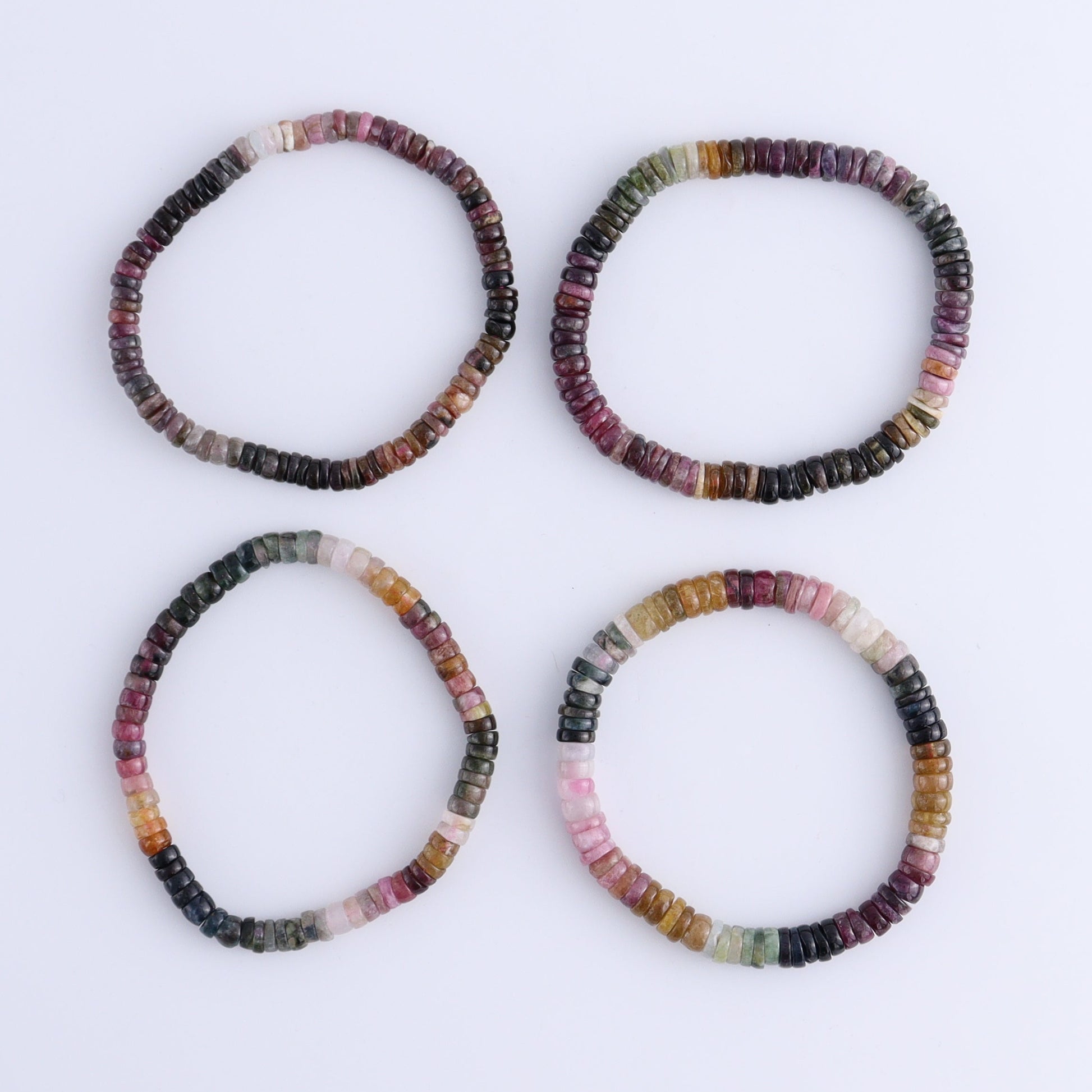 One Tourmaline Mix Bracelet - Expert Wholesale and Supplier of Wholesale Crystals & Bulk Gemstones, ["Bracelet","bracelets","Tourmaline"]