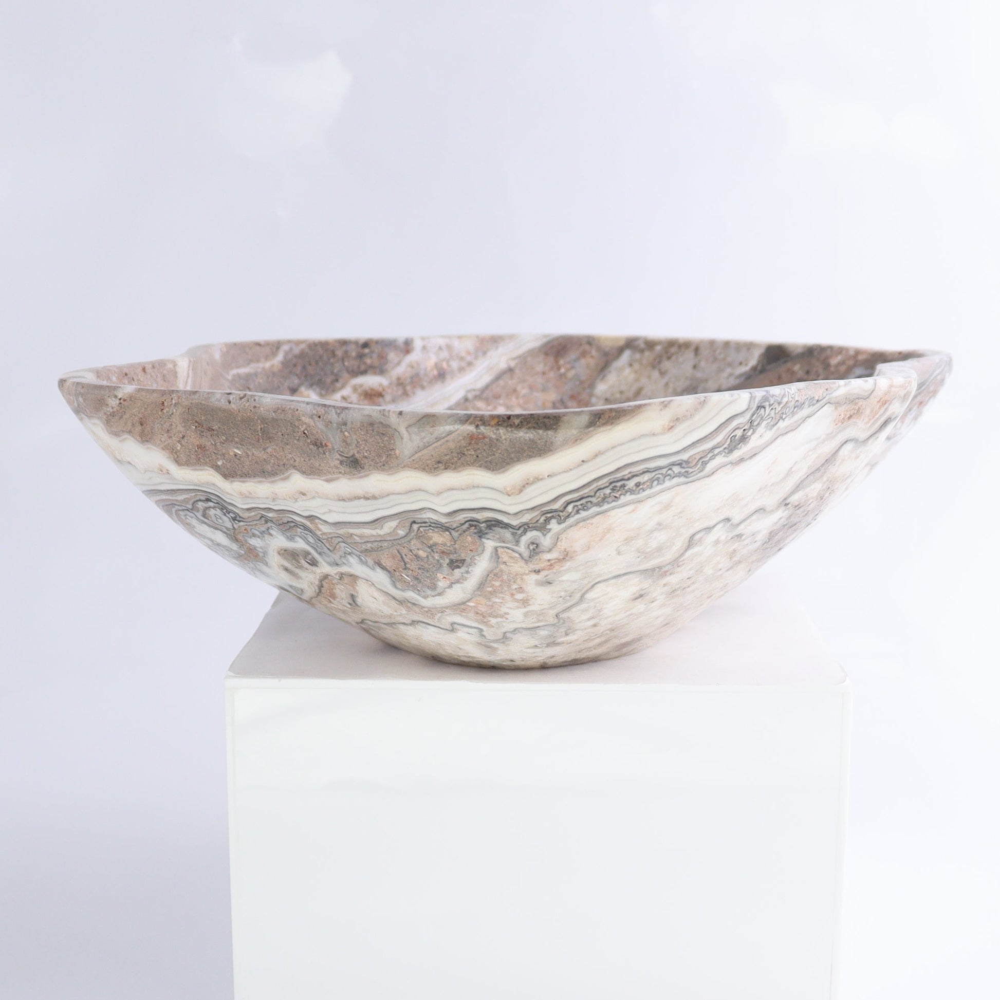 Mexican Onyx/Calcite Bowl - Expert Wholesale and Supplier of Wholesale Crystals & Bulk Gemstones, ["Bowls","Calcite","Mexico","onyx"]