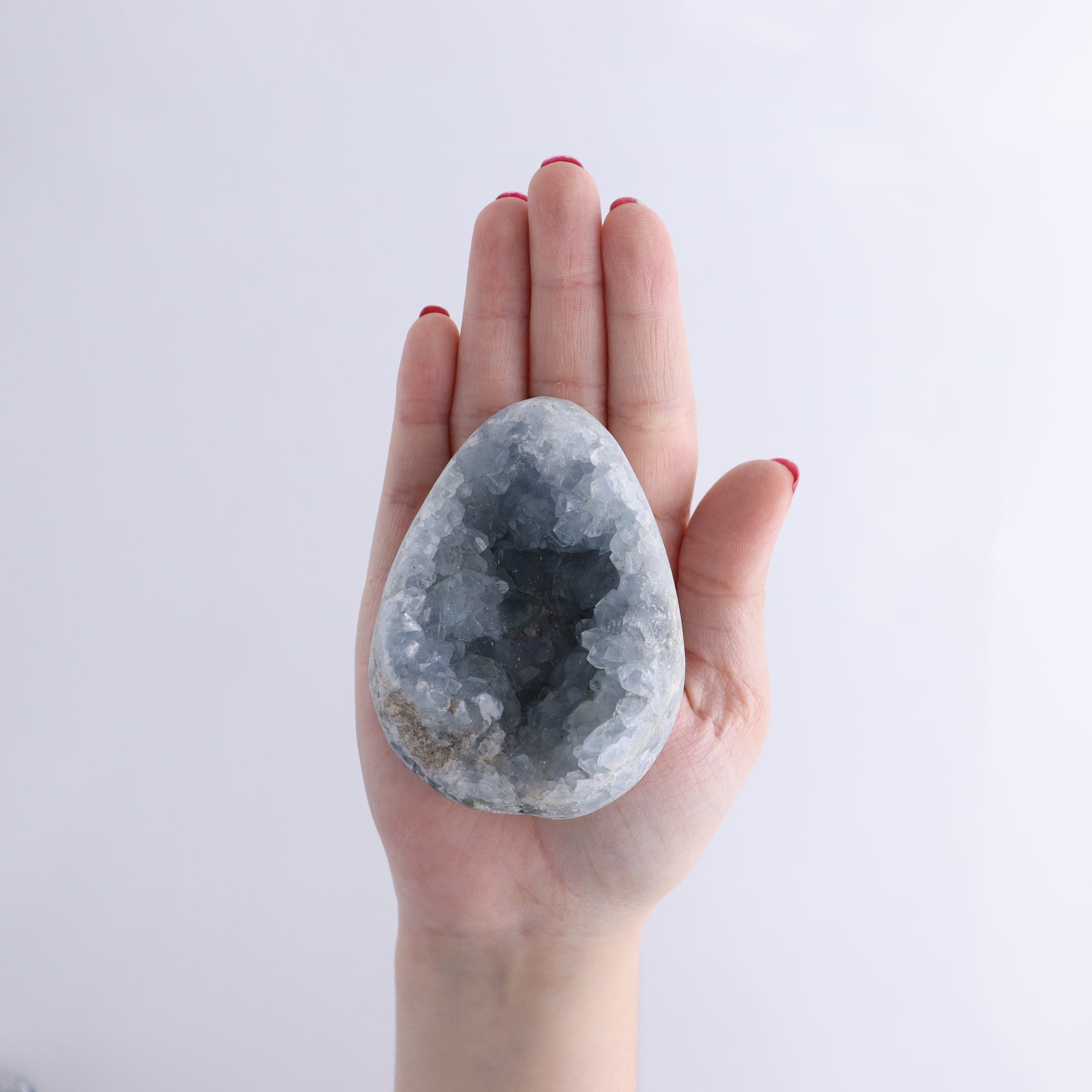 Celestite Eggs Set of 11 - Expert Wholesale and Supplier of Wholesale Crystals & Bulk Gemstones, ["Celestite","Eggs","Madagascar"]