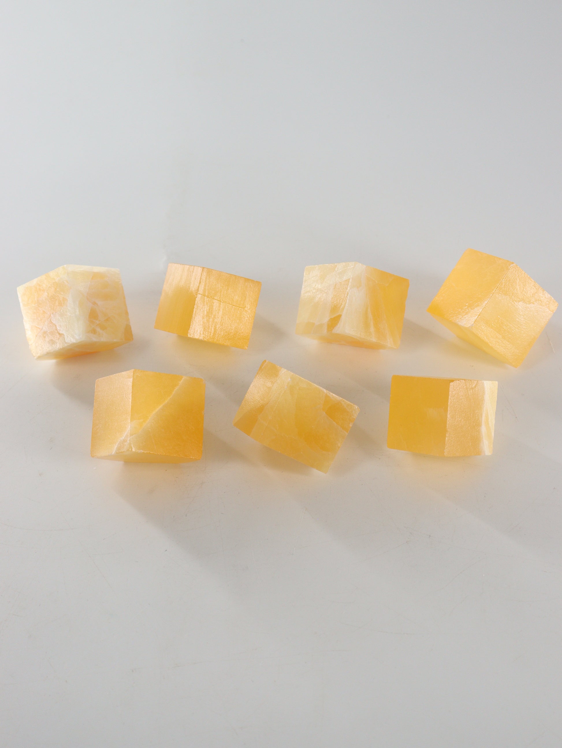 Calcite Cubes Set of 7 - Expert Wholesale and Supplier of Wholesale Crystals & Bulk Gemstones, []