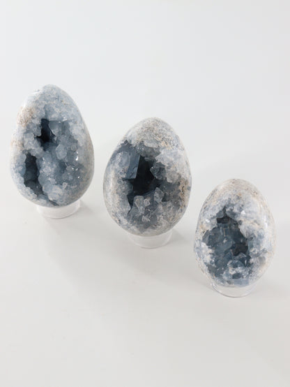 Celestite Eggs Set of 6 - Expert Wholesale and Supplier of Wholesale Crystals & Bulk Gemstones, []