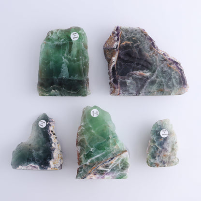 Fluorite Face Polished Set of 5 - Expert Wholesale and Supplier of Wholesale Crystals & Bulk Gemstones, ["Face Polished","Fluorite","Mexico"]