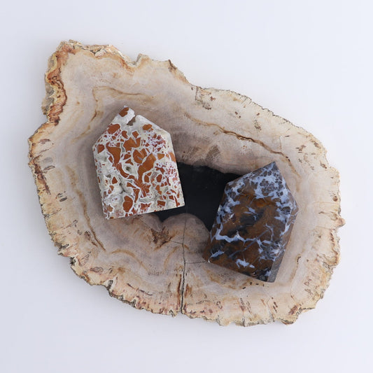 One Tower Brecciated Jasper | Mi Esperanza Minerals | Supplier of Crystals and Onyx