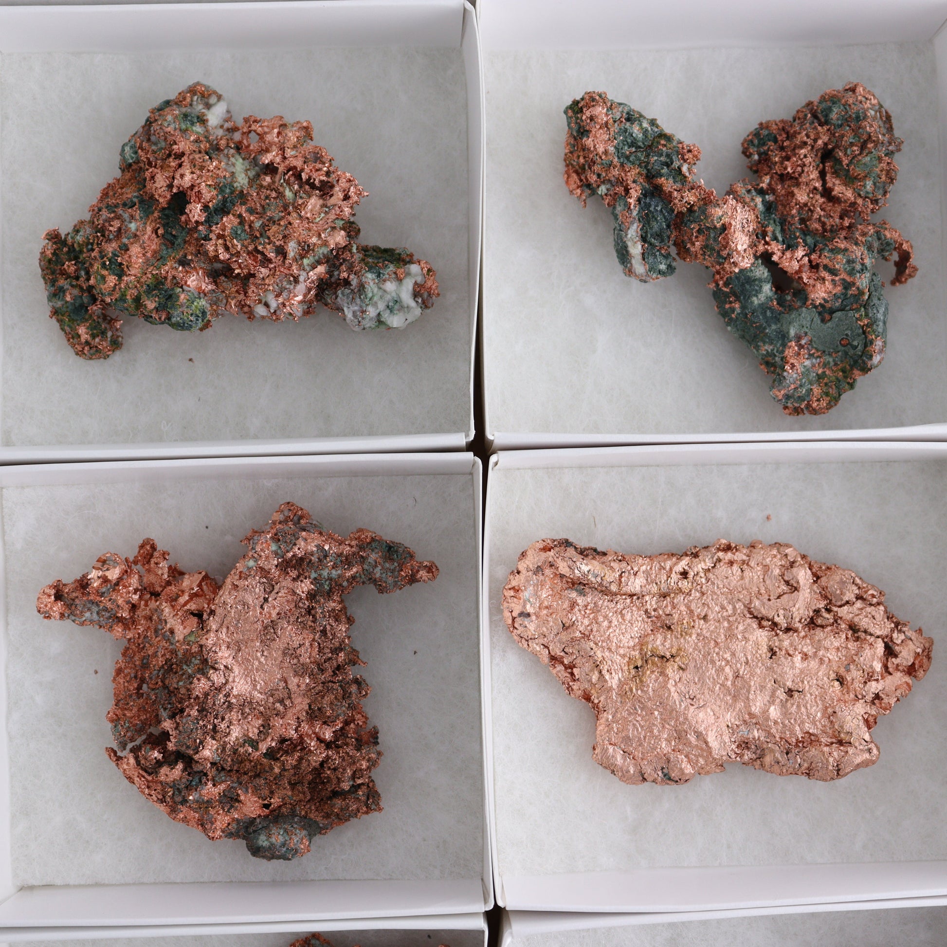 Native Copper Flat of 6 - Expert Wholesale and Supplier of Wholesale Crystals & Bulk Gemstones, ["copper","Freeforms","Native Copper","United States"]