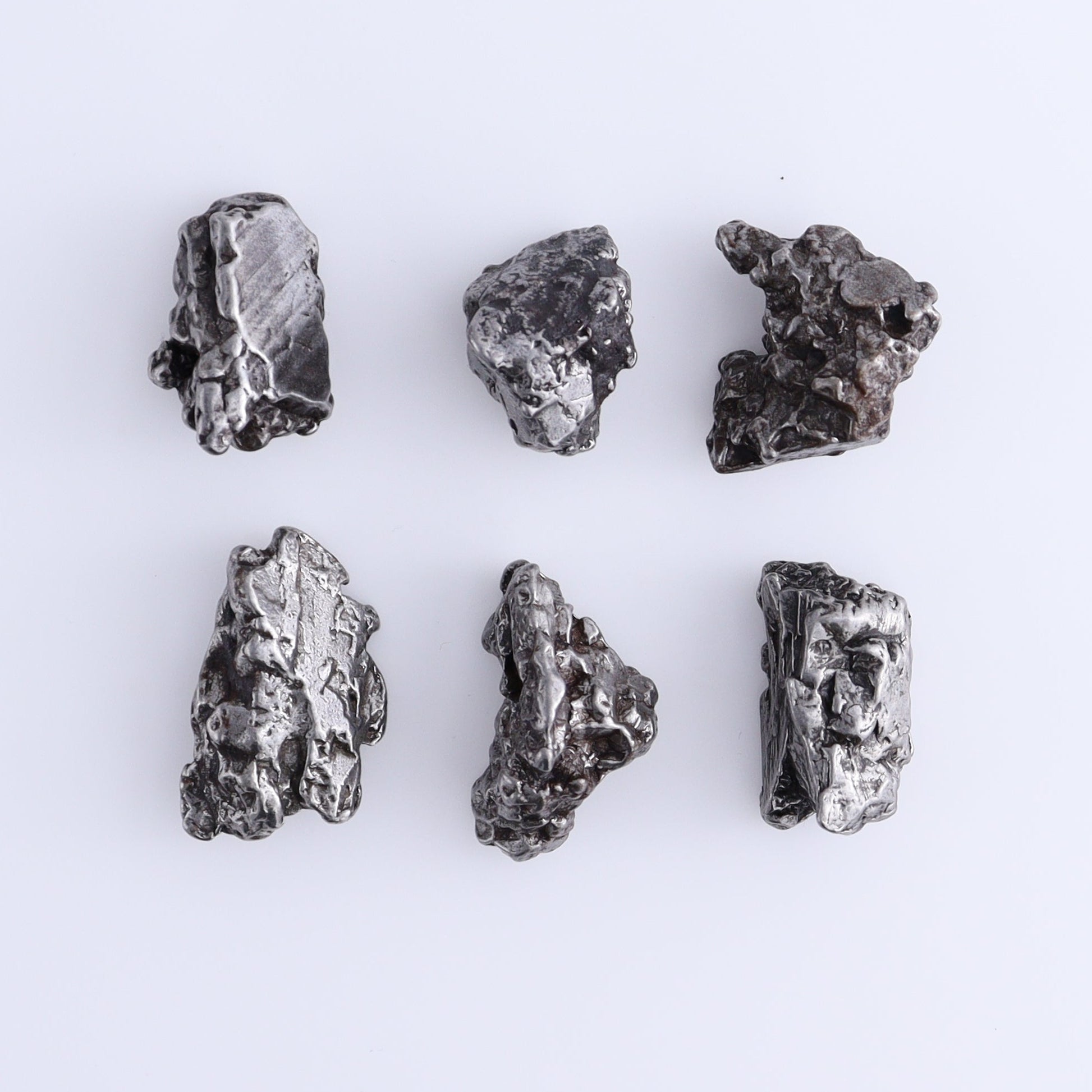 Campos del Cielo Meteorites Set of 6 - Expert Wholesale and Supplier of Wholesale Crystals & Bulk Gemstones, ["Campos del Cielo Meteorites","Meteorite","Rough","Roughs"]