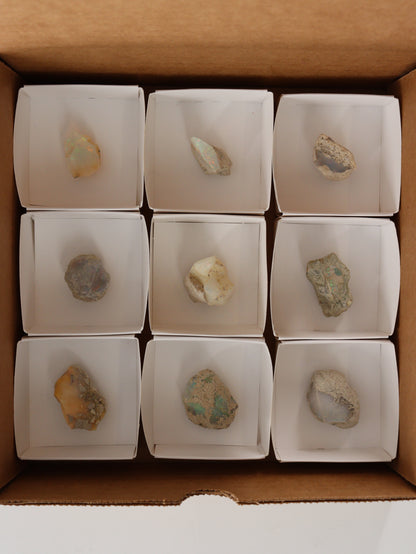 Ethiopian Opal Set of 9