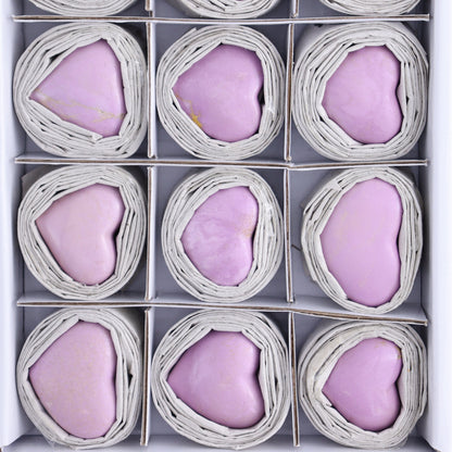 Phosphosiderite Hearts Set of 15 - Expert Wholesale and Supplier of Wholesale Crystals & Bulk Gemstones, ["Hearts","Phosphosiderite"]