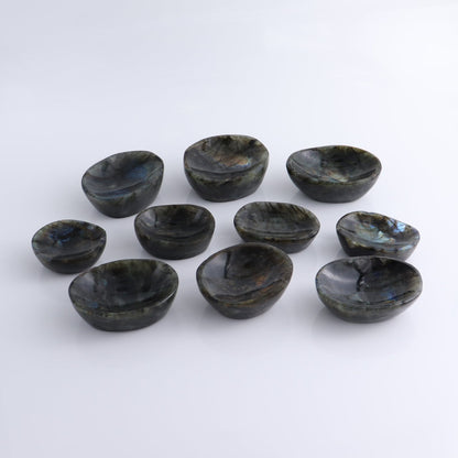 Labradorite Bowls Set of 10