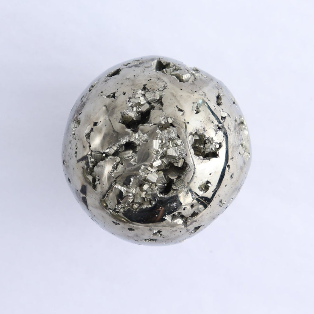 Pyrite Spheres Set of 4