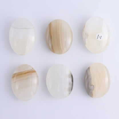 One Onyx Palm Stones 1 kg Set - Expert Wholesale and Supplier of Wholesale Crystals & Bulk Gemstones, ["Mexico","onyx","Palm Stones"]