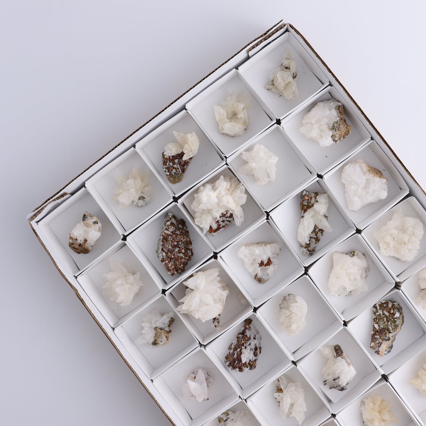 UV Reactive Calcite Flat Set of 35 - Expert Wholesale and Supplier of Wholesale Crystals & Bulk Gemstones, ["Calcite","Freeform","Freeforms","Mexico"]