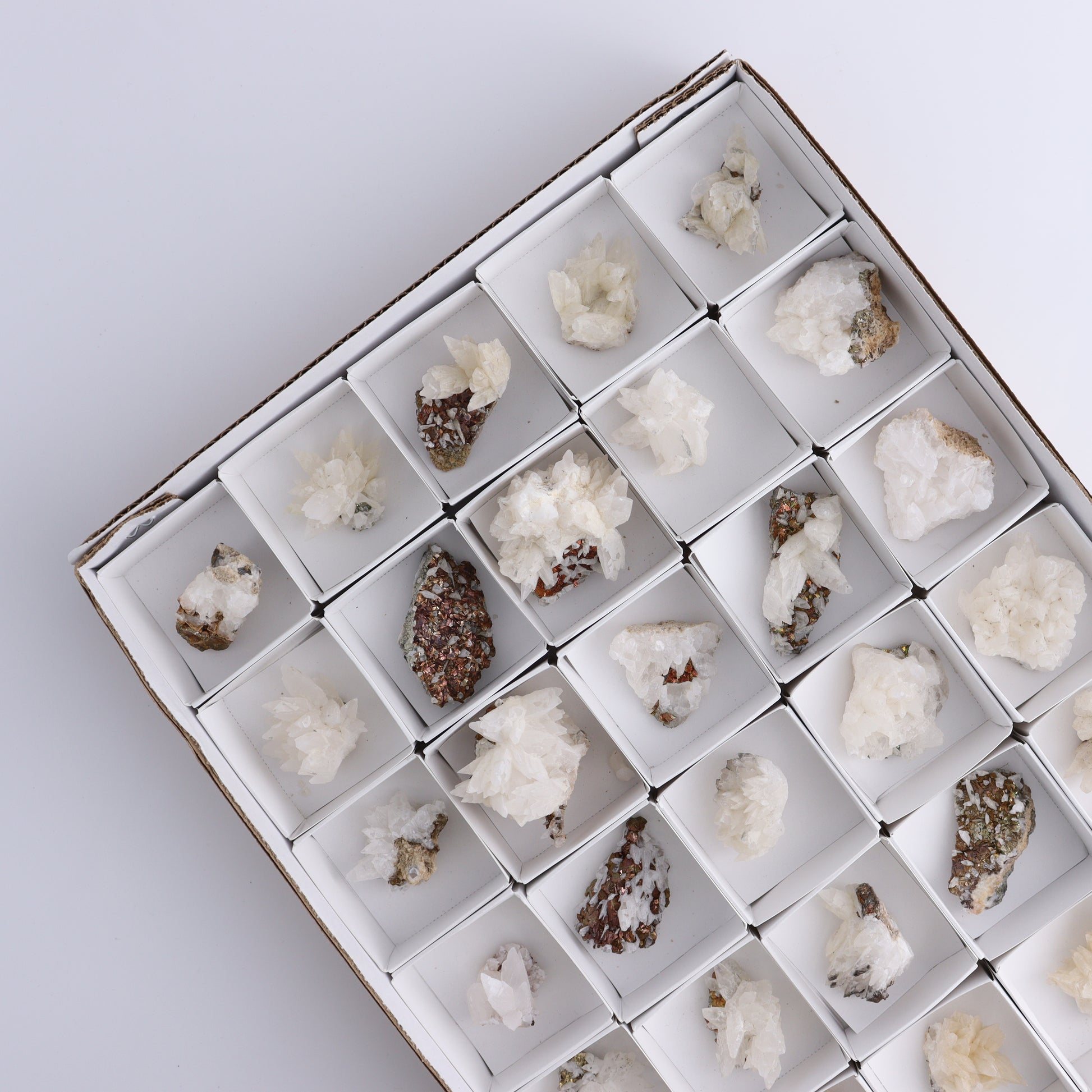 UV Reactive Calcite Flat Set of 35 - Expert Wholesale and Supplier of Wholesale Crystals & Bulk Gemstones, ["Calcite","Freeform","Freeforms","Mexico"]