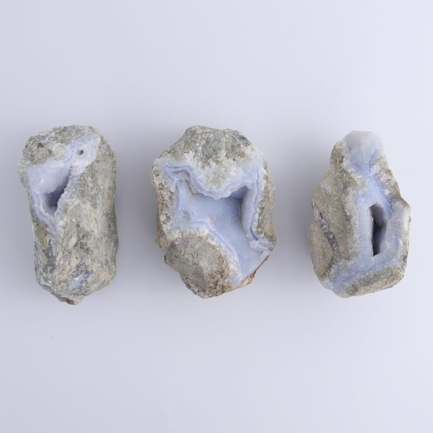 Blue Lace Agate Freeforms Set of 12