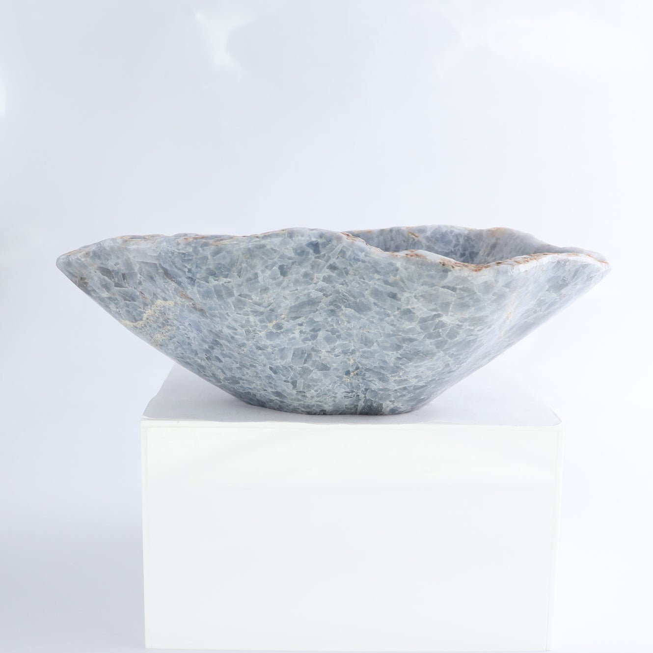 Blue Calcite Bowl