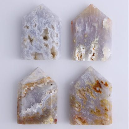 Agate Towers Set of 12 - Expert Wholesale and Supplier of Wholesale Crystals & Bulk Gemstones, ["Agate","Towers"]