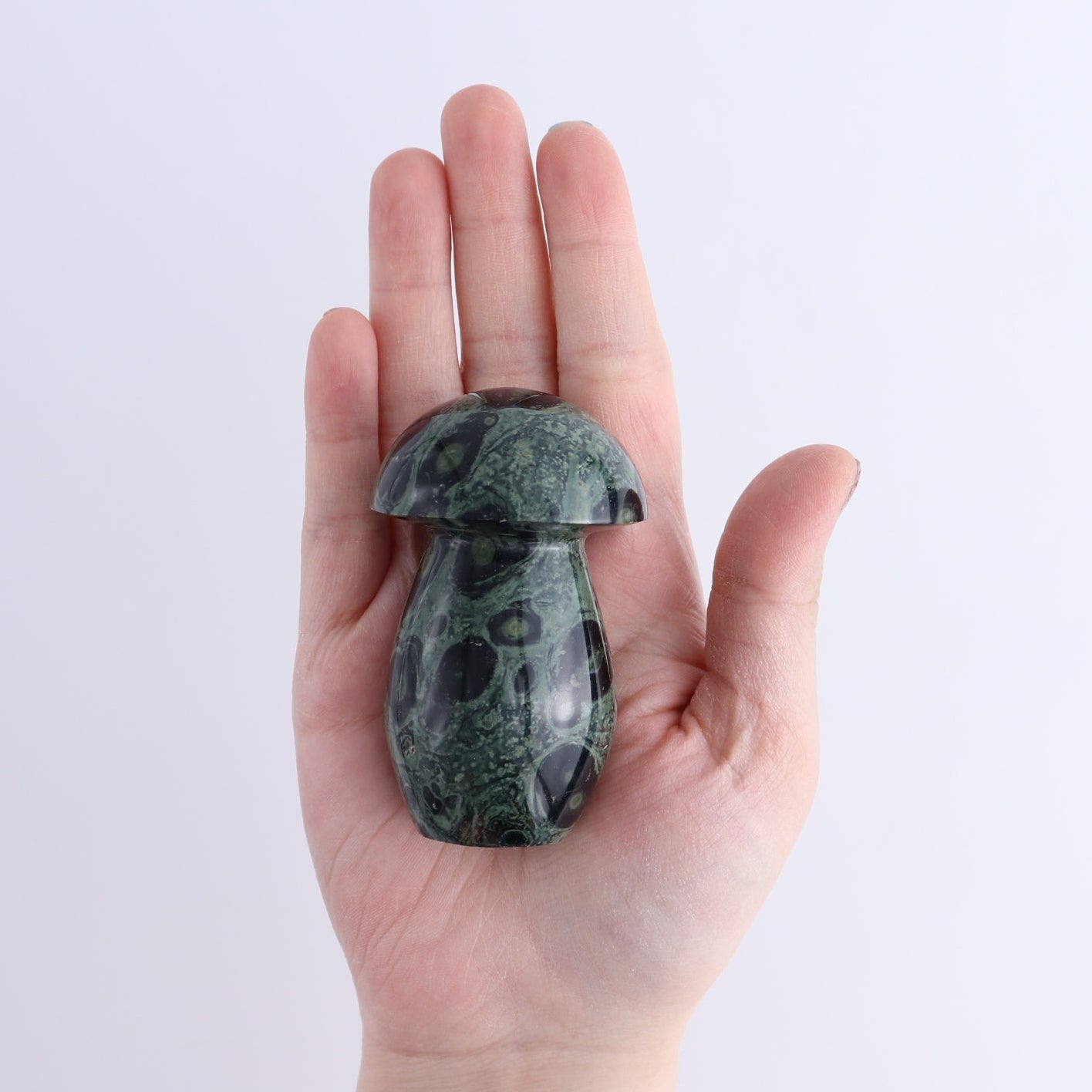 Kambaba Jasper Mushrooms Set of 7