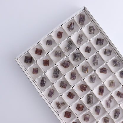 Purple Aragonite Set of 54 - Expert Wholesale and Supplier of Wholesale Crystals & Bulk Gemstones, ["aragonite","Purple Aragonite","Spain"]