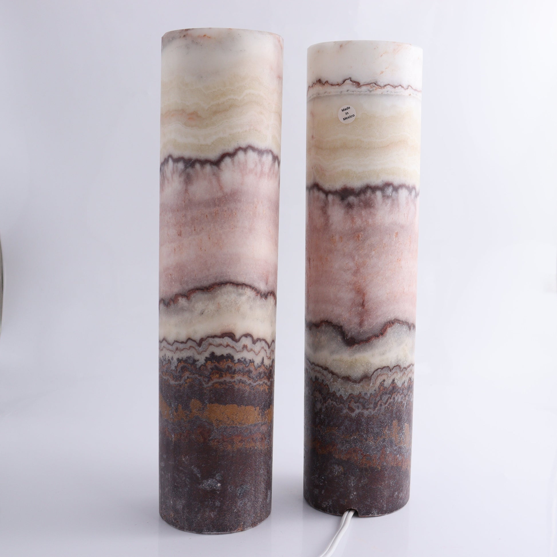 Onyx Lamps Set of 2 - Expert Wholesale and Supplier of Wholesale Crystals & Bulk Gemstones, ["Lamps","Mexico","onyx"]