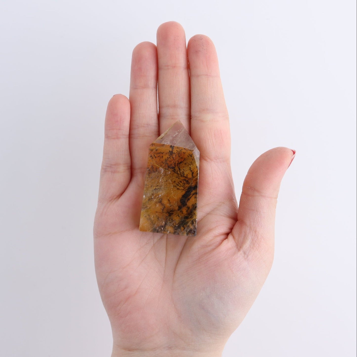 Dendritic Golden Healer Quartz Towers Set of 11