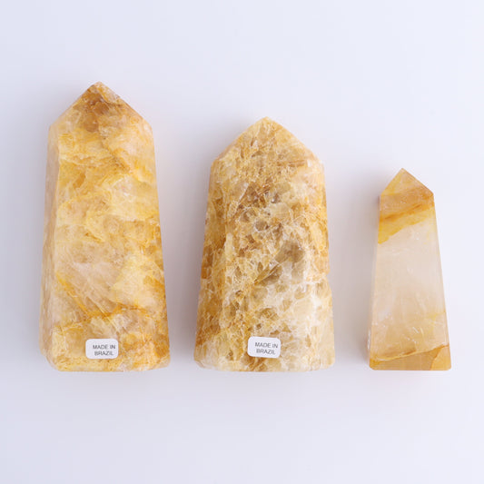 Imperfect Golden Healer Towers Set of 3