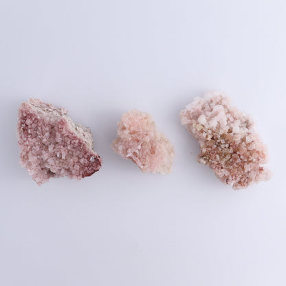 Pink Halite Set of 6 - Expert Wholesale and Supplier of Wholesale Crystals & Bulk Gemstones, ["Flats","Halite","Pink Halite","United States"]