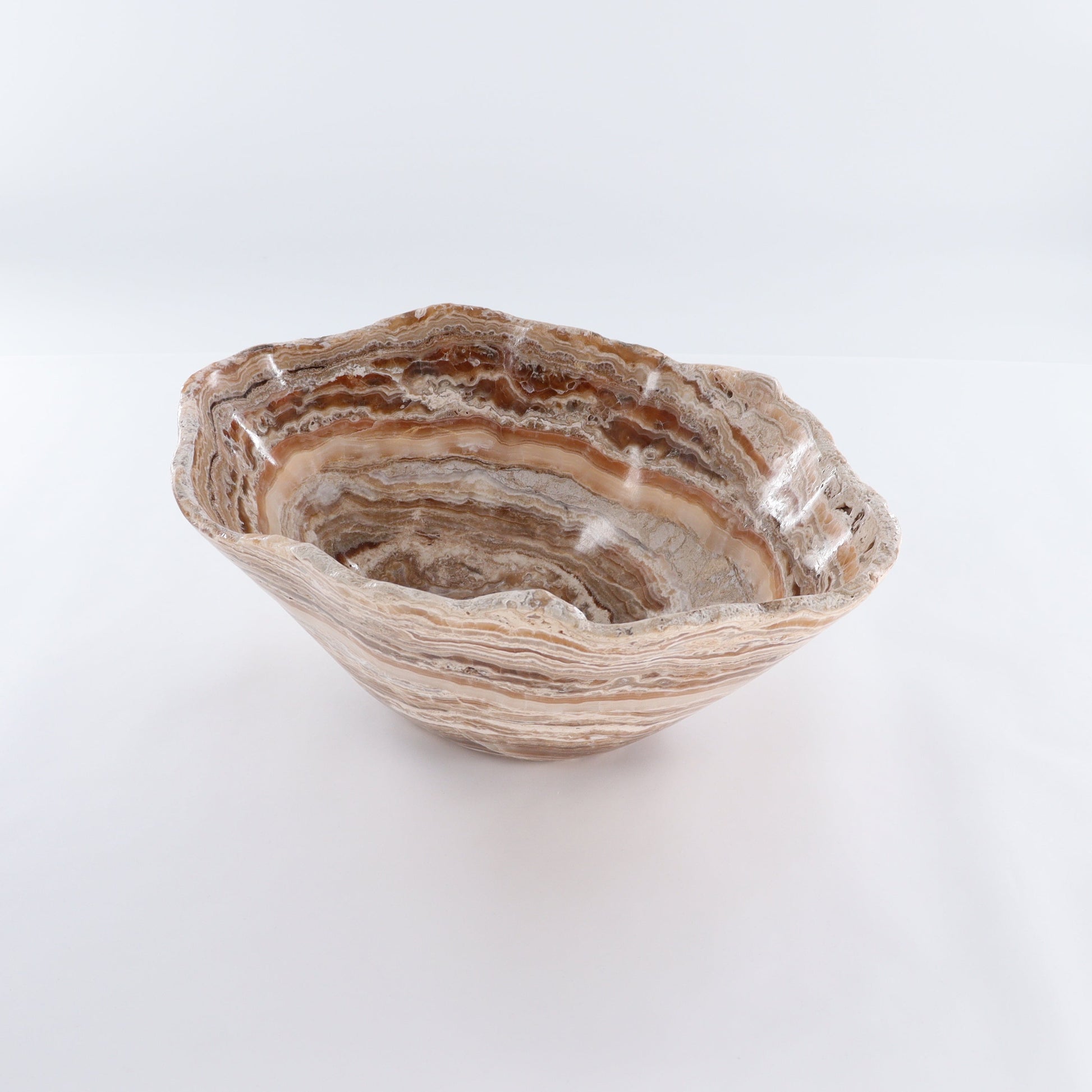 Mexican Onyx/Calcite Bowl - Expert Wholesale and Supplier of Wholesale Crystals & Bulk Gemstones, ["Bowls","Calcite","Mexico","onyx"]