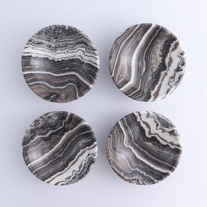 One Bowl (12 cm) Mexican Onyx/Calcite Zebra Polished - Expert Wholesale and Supplier of Wholesale Crystals & Bulk Gemstones, ["bowl","Calcite","Catalog Onyx","Decorative Dish","Mexico","onyx"]