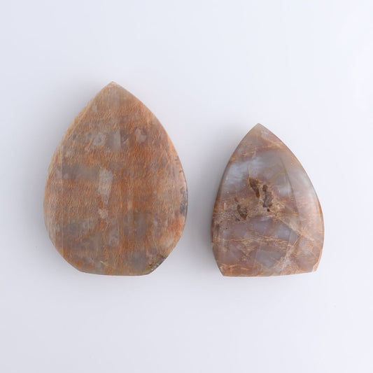 Peach Moonstone Freeform Set of 6 | Mi Esperanza Minerals | Supplier of Crystals and Onyx