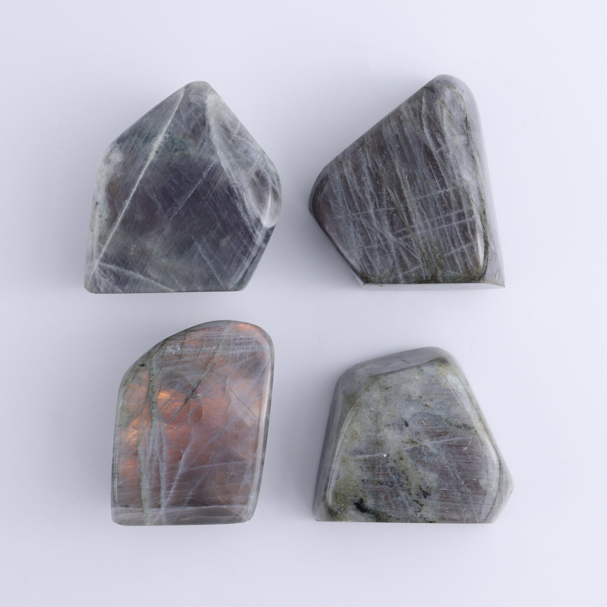 Labradorite Freeform Set of 8 - Expert Wholesale and Supplier of Wholesale Crystals & Bulk Gemstones, ["Freeforms","Labradorite","Madagascar"]
