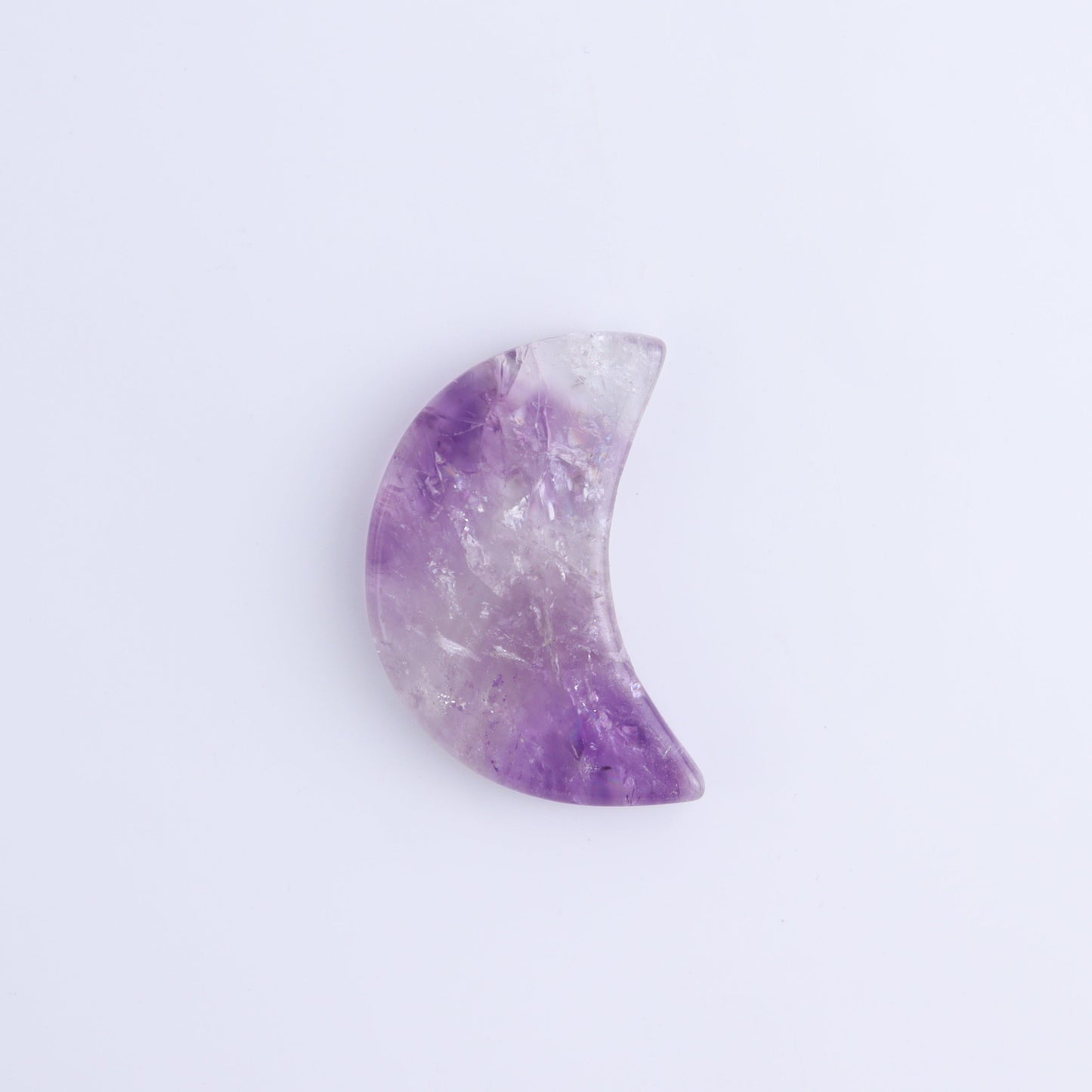 One Amethyst Flat Moon from Brazil - Expert Wholesale and Supplier of Wholesale Crystals & Bulk Gemstones, ["Amethyst","Brazil","moons"]