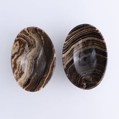 One Mexican Onyx/Calcite Chocolate Small Oval Bowl - Expert Wholesale and Supplier of Wholesale Crystals & Bulk Gemstones, ["bowl","Bowls","Calcite","Catalog Onyx","Decorative Dish","Mexico","onyx"]