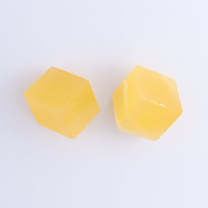 Honeycomb Calcite Standing Cubes Set of 7 - Expert Wholesale and Supplier of Wholesale Crystals & Bulk Gemstones, ["Calcite","close_50","Flats","Freeforms","Honey Calcite","Utah"]