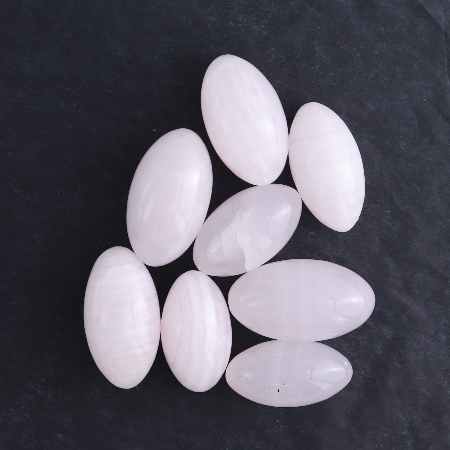 Mangano Calcite Lingams 500 grams Set