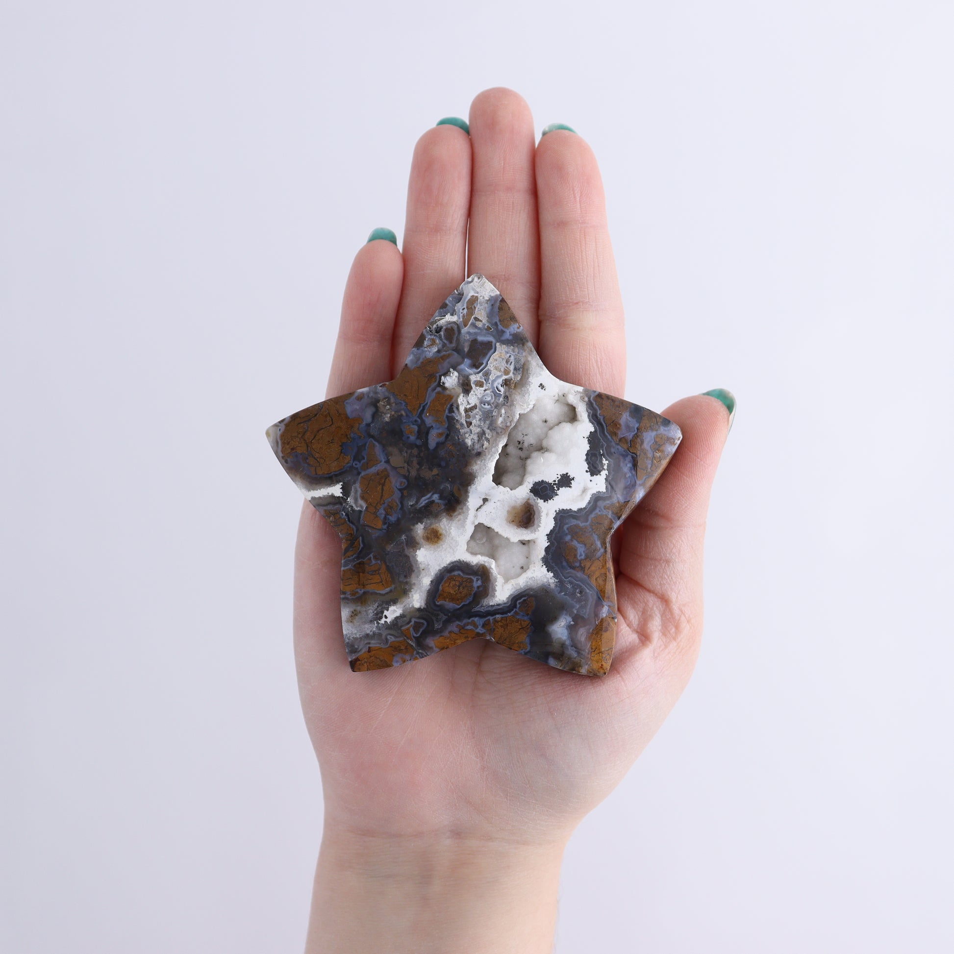 Brecciated Jasper Stars Set of 6 - Expert Wholesale and Supplier of Wholesale Crystals & Bulk Gemstones, ["Brecciated Jasper","Indonesia","stars"]