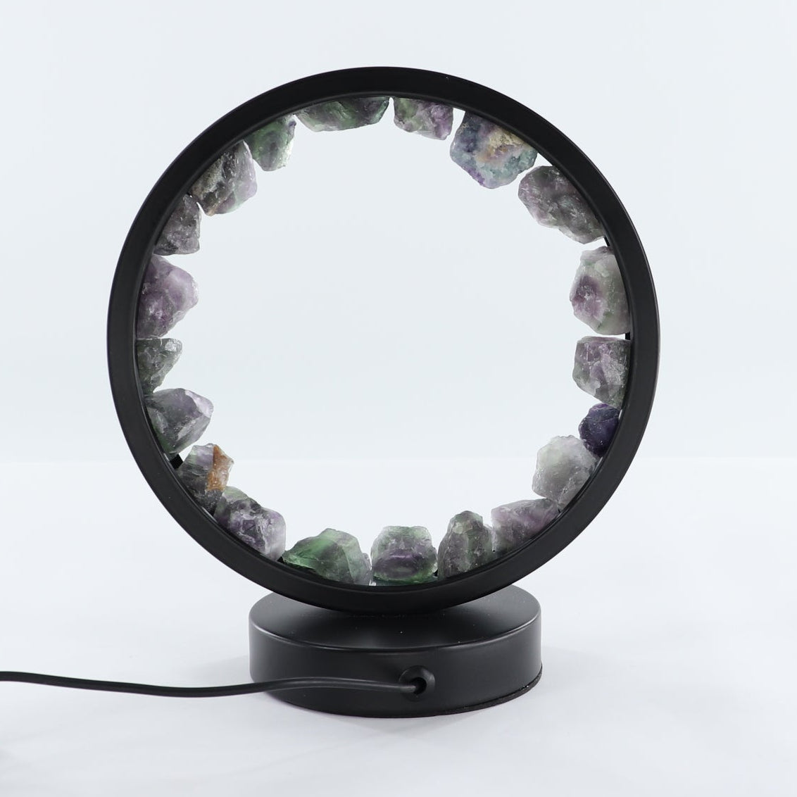 One Fluorite Round Lamp