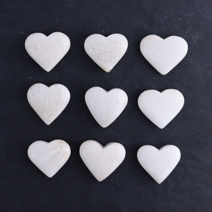 Scolecite Hearts 1 kg Set - Expert Wholesale and Supplier of Wholesale Crystals & Bulk Gemstones, ["Hearts","Scolecite"]