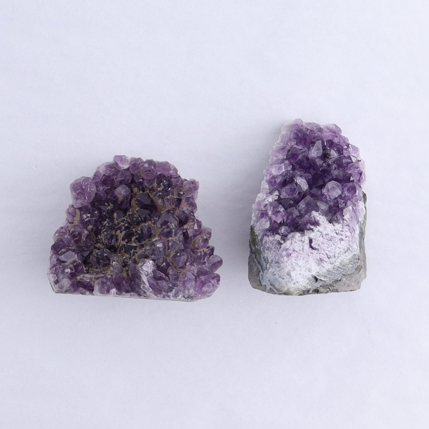 Uruguay Amethyst Cut Base Set of 8 - Expert Wholesale and Supplier of Wholesale Crystals & Bulk Gemstones, ["Amethyst","Cut Base","Uruguay"]