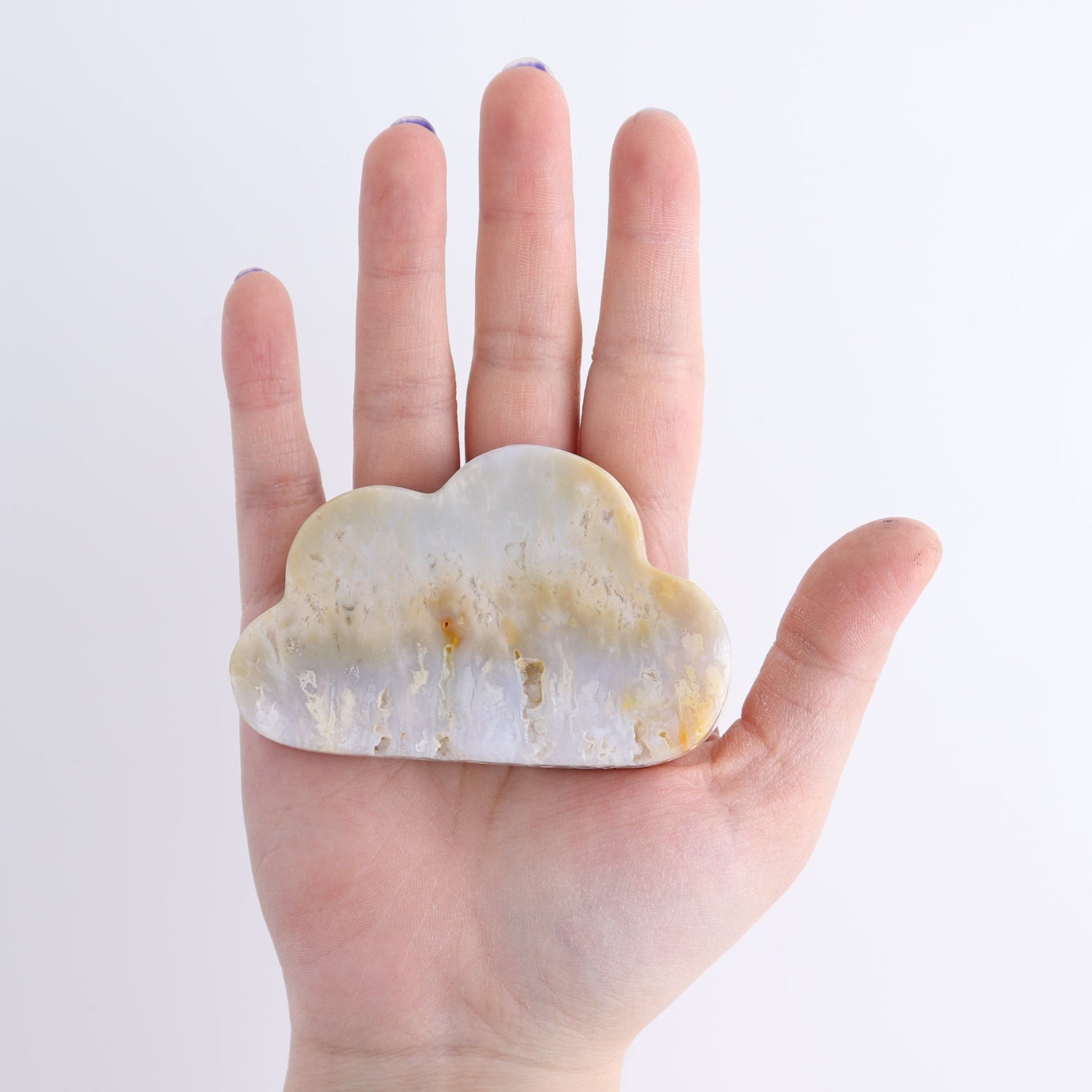 One Cloud Chalcedony Agate | Mi Esperanza Minerals | Supplier of Crystals and Onyx