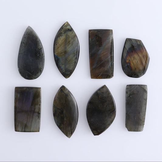 Imperfect Labradorite Cabs Set of 8