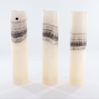 One White with Banding Onyx Lamp Blind - Expert Wholesale and Supplier of Wholesale Crystals & Bulk Gemstones, ["Lamps","Mexico","onyx"]