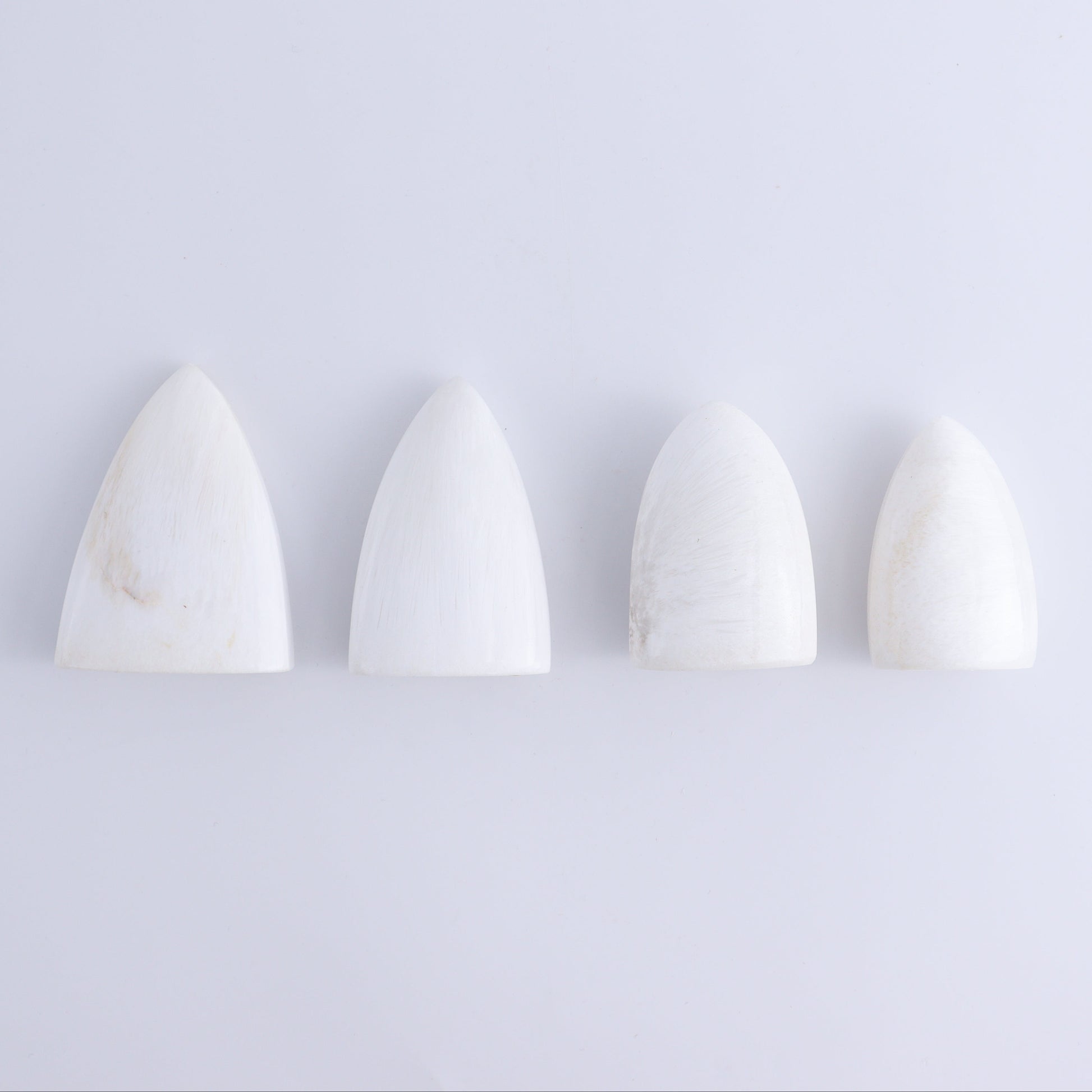 Scolecite Freeforms Flat of 12 - Expert Wholesale and Supplier of Wholesale Crystals & Bulk Gemstones, ["Freeforms","India","Scolecite"]