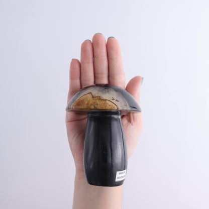 Petrified Wood Mushrooms Set of 4 - Expert Wholesale and Supplier of Wholesale Crystals & Bulk Gemstones, ["Indonesia","Mushrooms","Petrified Wood"]