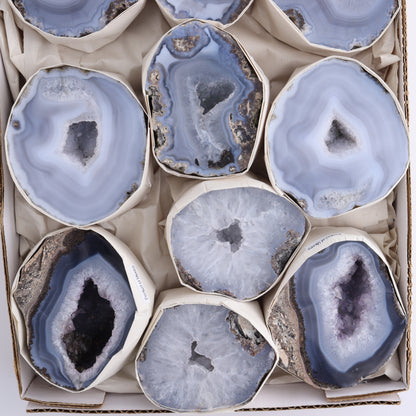 Las Choyas Geodes Set of 10 - Expert Wholesale and Supplier of Wholesale Crystals & Bulk Gemstones, ["Geodes","las choyas","Mexico"]