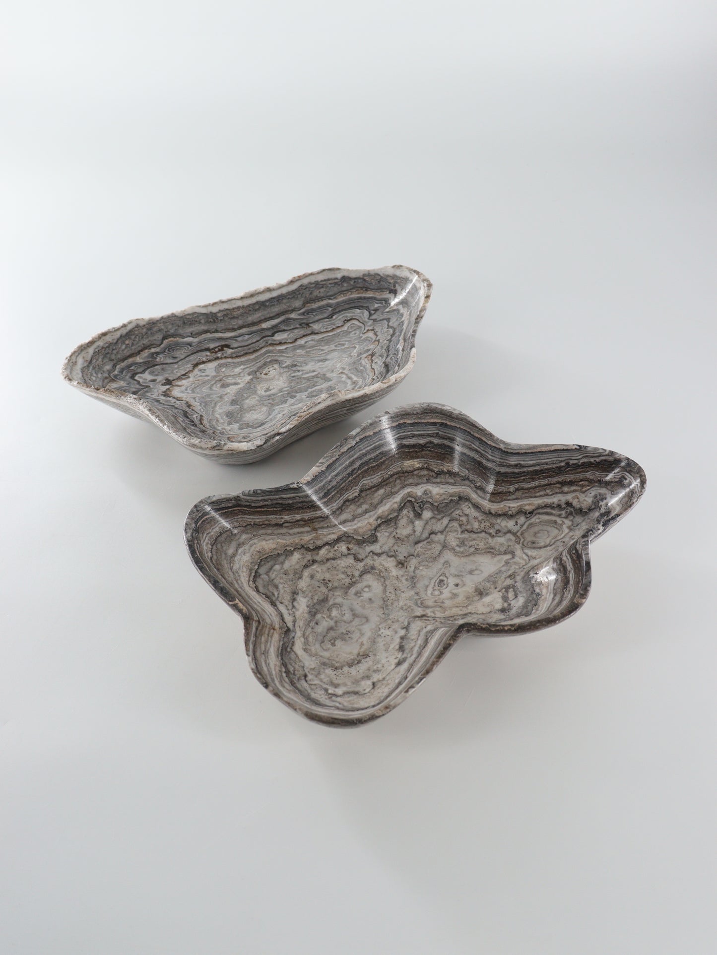 Zebra Onyx Bowls Set of 2 - Expert Wholesale and Supplier of Wholesale Crystals & Bulk Gemstones, []