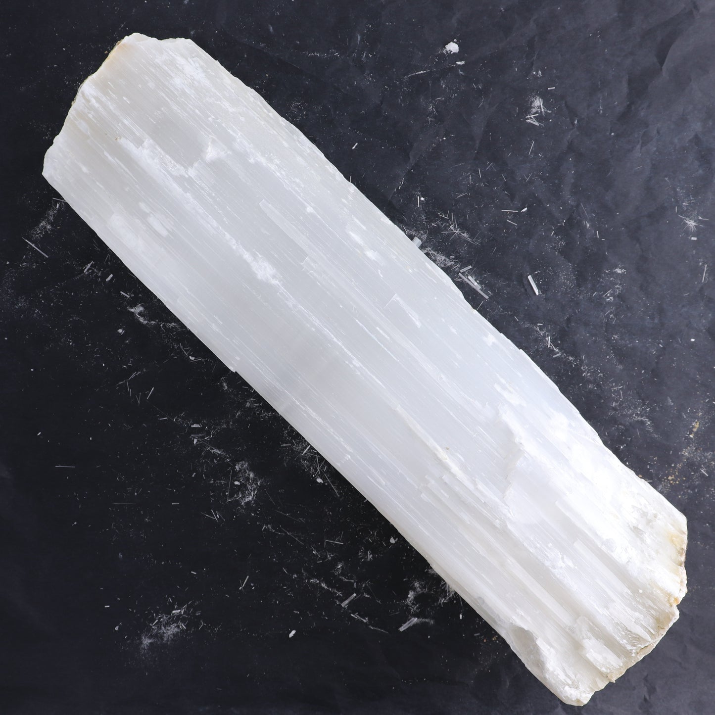 Selenite Logs Set of 2