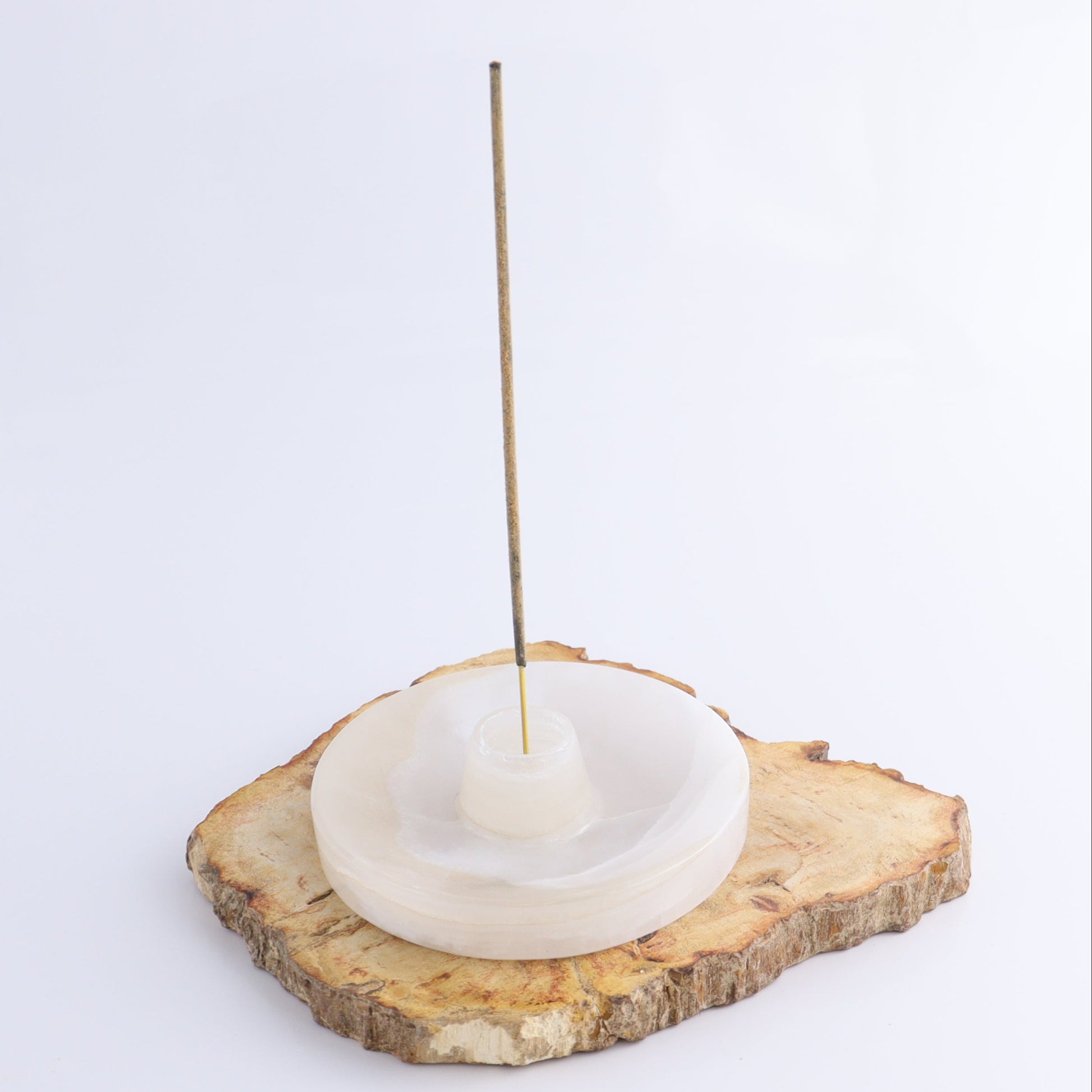 One White Onyx Palo Santo and Incense Holder - Expert Wholesale and Supplier of Wholesale Crystals & Bulk Gemstones, ["Catalog Onyx","Incense holders","Mexico","onyx","Palo Santo Holder","White onyx"]