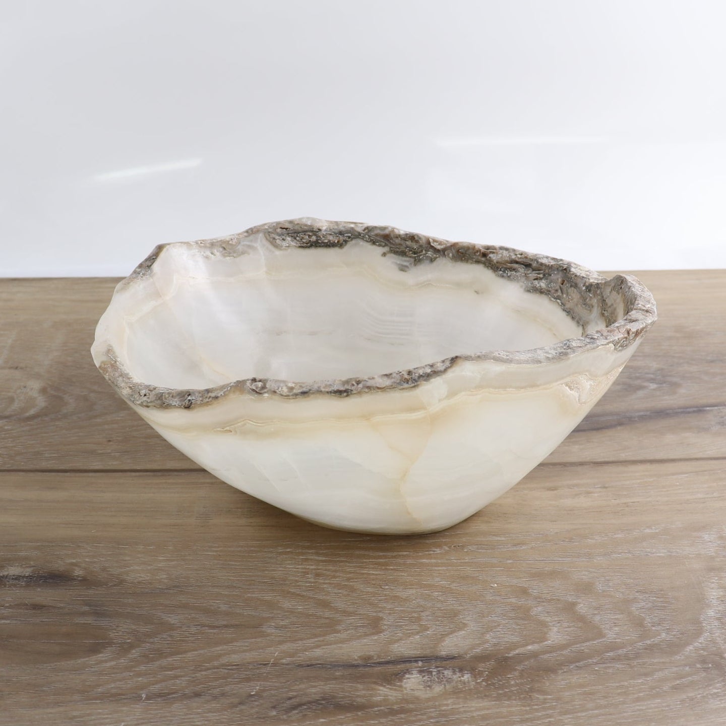 Mexican Onyx/Calcite Bowl 10"