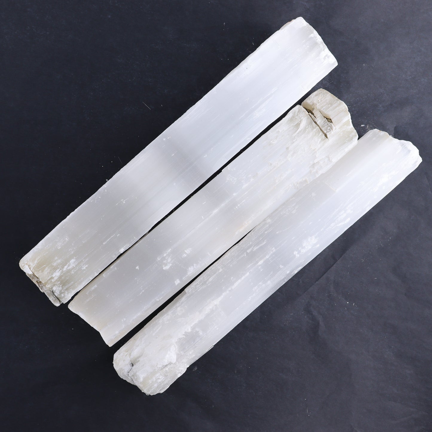 Selenite Logs Set of 3 - Expert Wholesale and Supplier of Wholesale Crystals & Bulk Gemstones, ["logs","selenite"]